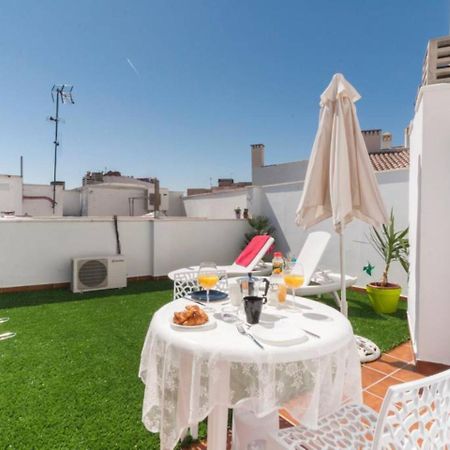 Апартаменты Atico Centro Historico A/C Bbq Wifi Малага Экстерьер фото